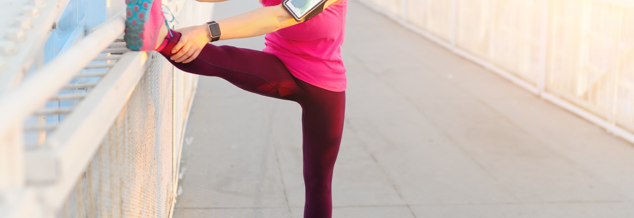 pre-run stretching